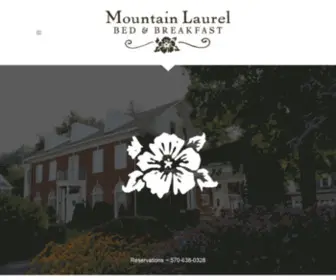 Mountainlaurelbandb.com(Mountain Laurel Bed n Breakfast) Screenshot