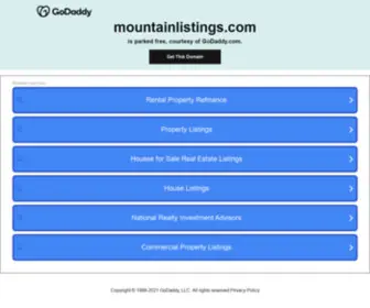 Mountainlistings.com(Mountainlistings) Screenshot