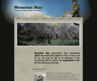 Mountainman.co.nz(Mountain Man) Screenshot