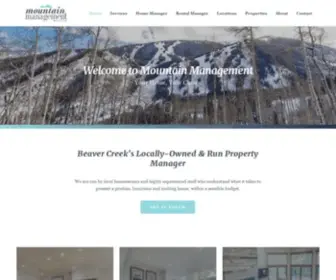 Mountainmanagement.com(Mountain Management) Screenshot