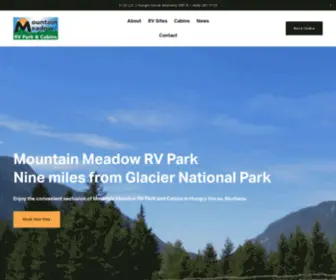 Mountainmeadowrv.com(Mountain Meadow RV Park and Cabins) Screenshot