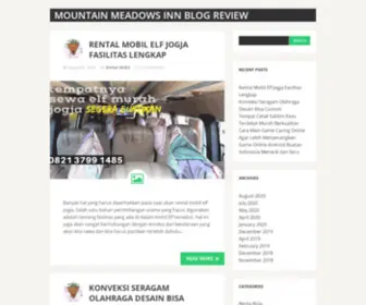 Mountainmeadowsinn.com(Web Design) Screenshot