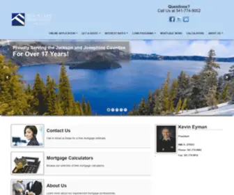 Mountainmtg.com(Mountain Mortgage in Medford) Screenshot