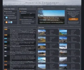 Mountainpanoramas.com(Mountain) Screenshot