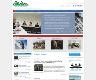 Mountainpartnership.org(The Mountain Partnership) Screenshot