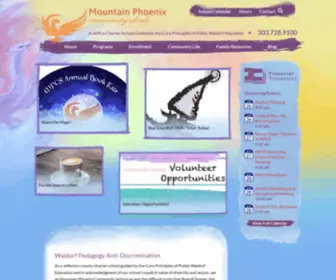 Mountainphoenix.org(Mountain Phoenix Community School) Screenshot