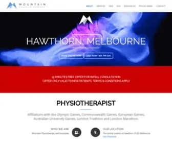 Mountainphysiotherapy.com.au(Mountain Physiotherapy) Screenshot
