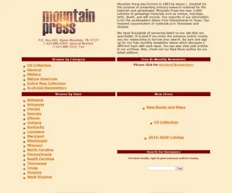 Mountainpress.com(Mountain Press) Screenshot