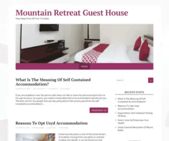 Mountainretreatguesthouse.com(Mountain Retreat Guest House) Screenshot