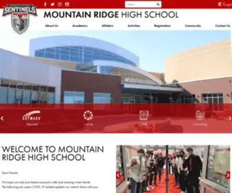 Mountainridgesentinels.org(Mountain Ridge High School) Screenshot