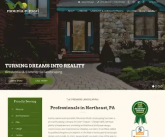 Mountainroadlandscaping.com(Mountain Road Landscaping) Screenshot