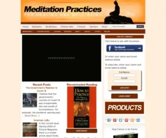 Mountainsangha.org(Meditation Practices for Healing and Well) Screenshot