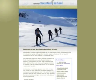 Mountainschool.com(Northwest Mountain School) Screenshot