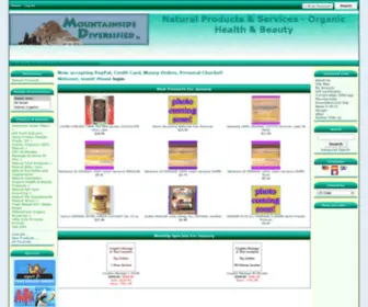 Mountainside-Diversified.com(Mountainside Diversified Online Store) Screenshot