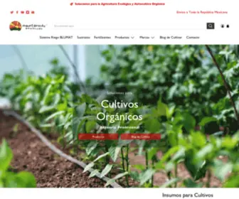 Mountainsideorganicos.com(Soluciones para Cultivos Orgánicos en México) Screenshot