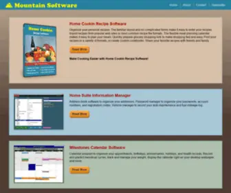 Mountainsoftware.com(Mountain Software) Screenshot