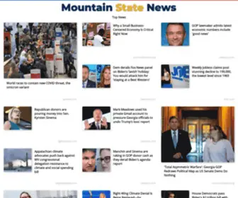 Mountainstatenews.net(West Virginia News & Politics) Screenshot