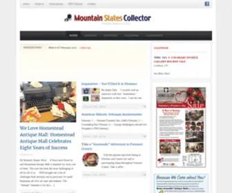 Mountainstatescollector.com(Mountain States Collector) Screenshot