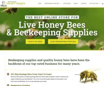 Mountainsweethoney.com(Buy Beekeeping Supplies Online) Screenshot