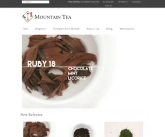 Mountaintea.com(Purchase Oolong Tea Online) Screenshot