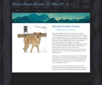 Mountainthunderchinooks.com(MountainThunder Chinooks) Screenshot