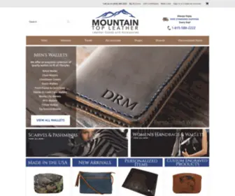 Mountaintopleather.com(Mountain Top Leather) Screenshot