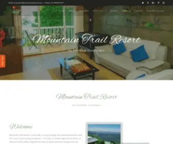 Mountaintrailresort.com(Mountain Trail Resort) Screenshot