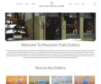 Mountaintrailsgalleries.com(Mountain Trails Art Gallery) Screenshot