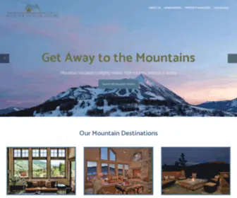 Mountainvacationlodging.com(Mountain Vacation Lodging) Screenshot