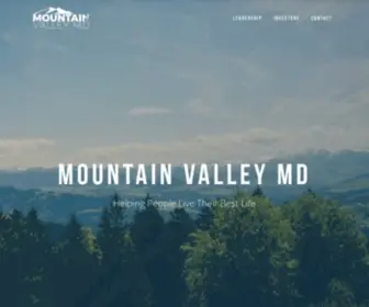 Mountainvalleymd.com(Mountain Valley MD) Screenshot