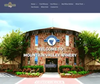 Mountainvalleywinery.com(Mountain Valley Winery) Screenshot