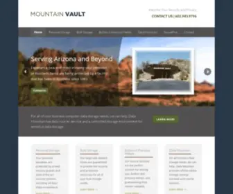 Mountainvault.net(Mountain Vault in Phoenix) Screenshot