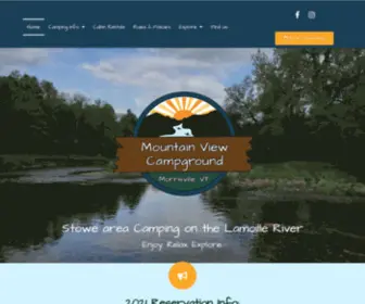 Mountainviewcamping.com(Mountain View Campground) Screenshot