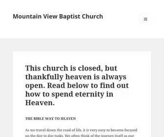 Mountainviewidaho.org(Mountain View Baptist Church) Screenshot