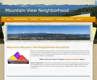 Mountainviewneighborhood.com(Mountain View Neighborhood) Screenshot