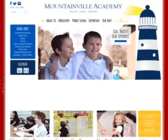 Mountainvilleacademy.org(Mountainville Academy) Screenshot