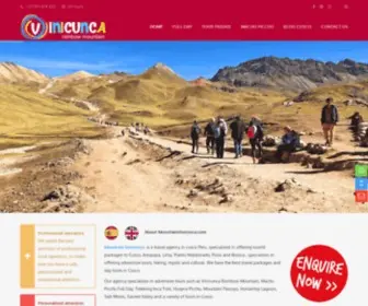 Mountainvinicunca.com(Mountain Vinicunca) Screenshot