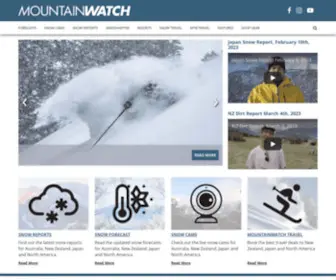 Mountainwatch.com(The Definitive Voice of the Mountains Worldwide) Screenshot