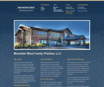 Mountainwestfp.com(Mountain West Family Practice) Screenshot