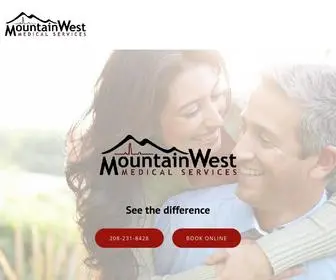 Mountainwestmedical.com(Wellness Center Meridian) Screenshot