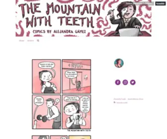 Mountainwithteeth.com(The mountain with teeth) Screenshot