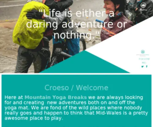 Mountainyogabreaks.co.uk(Mountain Biking and Yoga Retreats) Screenshot