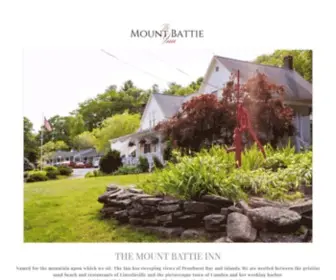 Mountbattie.com(THE MOUNT BATTIE INN) Screenshot