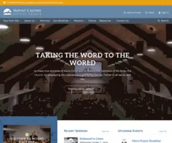 Mountcalvarybaptist.org(Mount Calvary Baptist Church) Screenshot