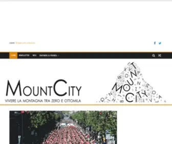 Mountcity.it(Vivere la montagna tra zero e ottomila) Screenshot