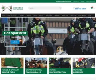 Mountedpoliceworldwide.com(MOUNTED POLICE WORLDWIDE) Screenshot