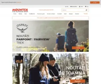Mountex.ro(The Outdoor Shop) Screenshot