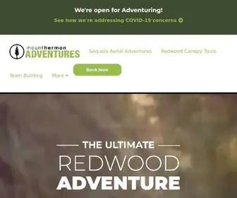 Mounthermonadventures.com(Mount Hermon) Screenshot