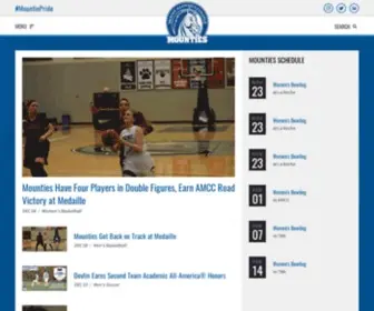 Mountieathletics.com(Mount Aloysius College Athletics) Screenshot