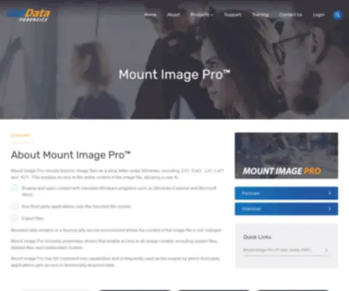 Mountimage.com(GetData Forensics) Screenshot